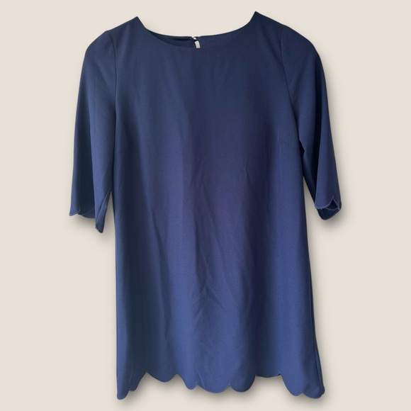 TOBI Scalloped Mini Shift Dress - Picture 14 of 16